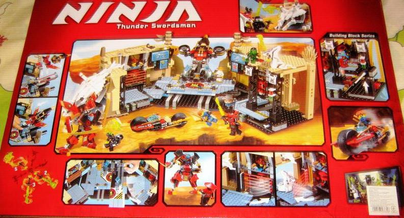 Конструктор Bela Ninja 10530 (аналог Lego Ninjago 70596) "Хаос в X-пещере Самураев" 1307 дет - фото 3 - id-p52047081