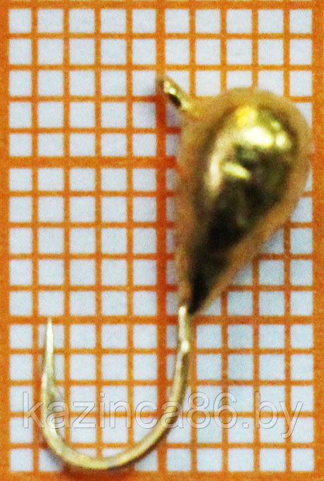 Мормышка вольфрамовая "Капля" 1.07г. - фото 1 - id-p52059798
