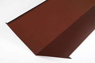 Ендова нижняя коричневая 2000x300x300 мм., фото 2