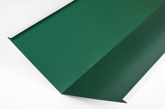 Ендова нижняя зеленая 2000x300x300 мм., фото 2