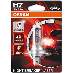 Автолампы H7 Osram Night Breaker Laser +130 % 12v 55w