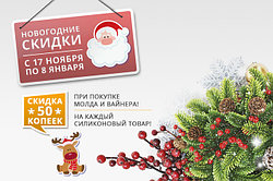 Новогодние и Рождественские СКИДКИ! От Молд МАНИИ!