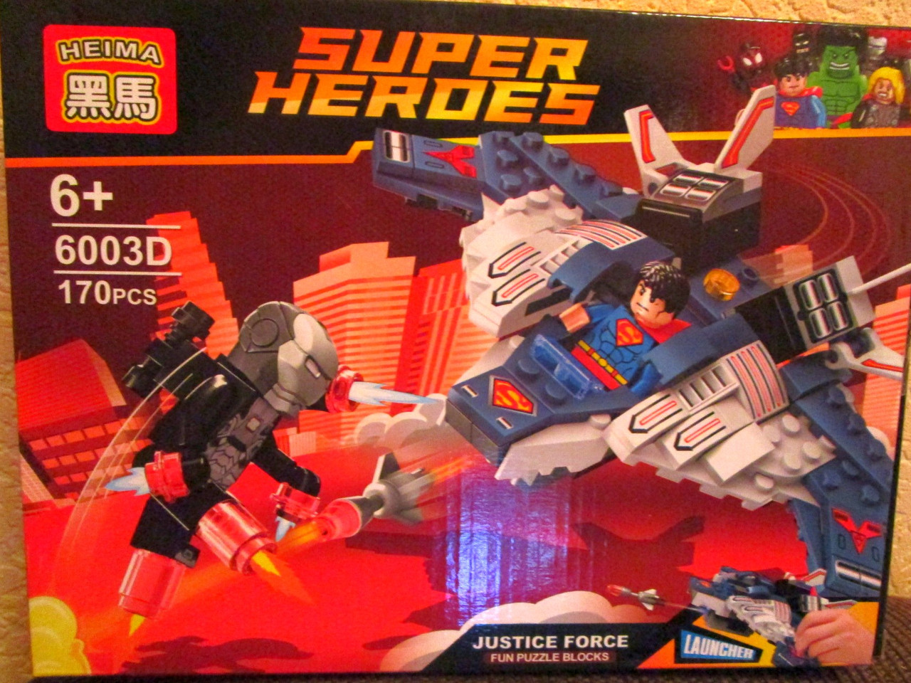 Конструктор аналог лего "super heroes" 6003-D - фото 1 - id-p52064931