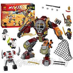 Конструктор Ниндзяго NINJAGO Робот спасатель Ронина 10525, 454 дет, аналог Лего Ниндзя го (LEGO) 70592