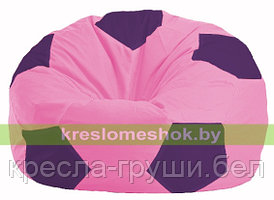 Кресло мешок Мяч розовый - фиолетовый М 1.1-191