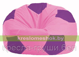 Кресло мешок Мяч розовый - сиреневый М 1.1-194