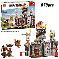 Конструктор Энгри Бердз 10510 Замок Короля свинок, 879 дет. (аналог Lego 75826)