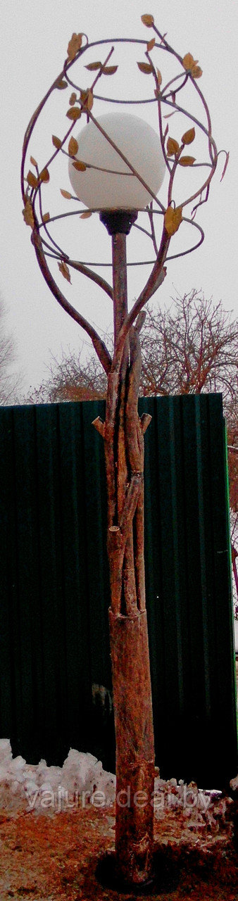Фонарь кованый "Дерево" - фото 1 - id-p52093864