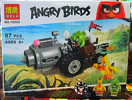 Конструктор Angry Birds "Побег на автомобиле свинок" арт.10505