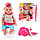Кукла интерактивная Baby Doll (Бэби Дол) 9 функций, 9 аксессуаров, аналог Беби Борн (Baby Born) 8001, фото 3