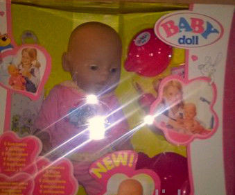 Кукла пупс Baby Doll (Беби долл) аналог Baby Born 9 функций - фото 4 - id-p52123915