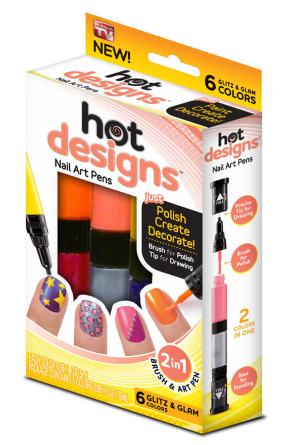 Комплект для дизайна маникюра "Hot Designs" (6 карандашей для украшения ногтей - фото 1 - id-p52181520