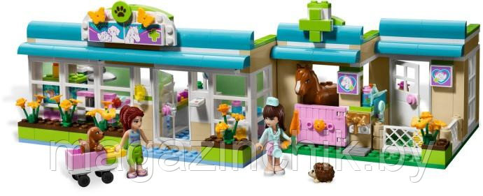 Конструктор 10169 Bela Friends Клиника для животных 342 дет. аналог Лего (LEGO) Френдс 3188 - фото 4 - id-p52253487