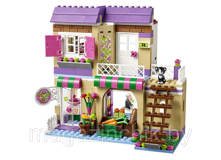 Конструктор 10495 Bela Friends Овощной рынок в Хартлейке 389 дет. аналог Лего (LEGO) Френдс 41108 - фото 2 - id-p52253498