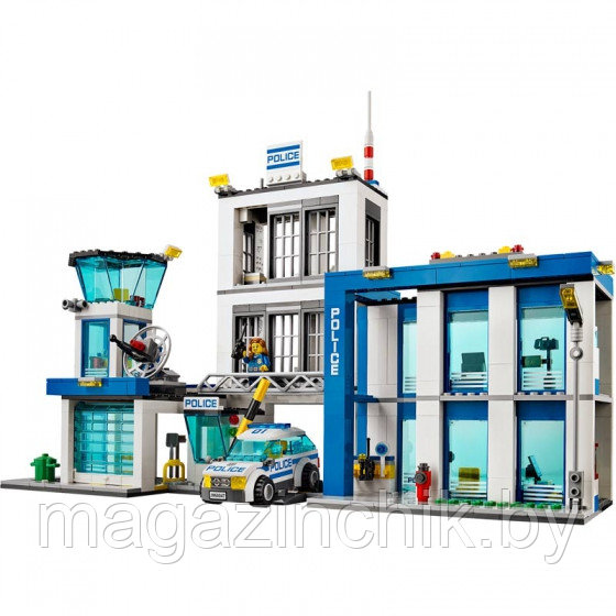 Конструктор 10424 Bela Большой полицейский участок 890 деталей аналог LEGO City (Лего Сити) 60047 - фото 5 - id-p52255224