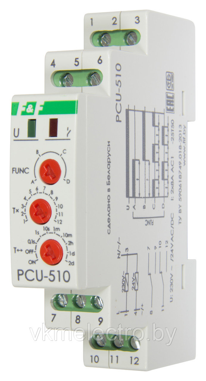 Реле времени PCU-510 общего назначения