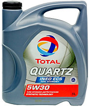 Синтетическое моторное масло Total Quartz 5W30 Ineo ECS 4L
