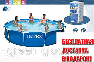 28210 Бассейн Intex Metal Frame размер 366x76 см