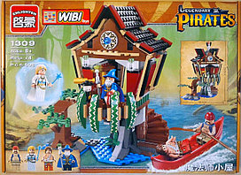 Конструктор Brick 1309 "дом волшебника"Legendary Pirates Witchcraft Castle 506 дет