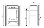 Печь-камин Экокамин Бавария, фото 3