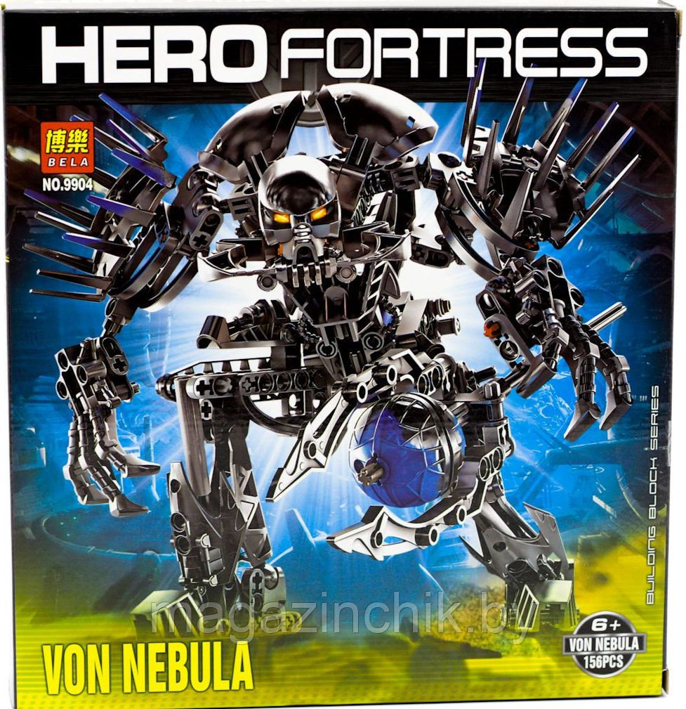 Конструктор Bela Hero Factory Бионикл Фон Небула 9904 156 дет аналог Лего (LEGO) 7145 - фото 1 - id-p52327428