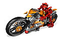 Конструктор Bela Hero Factory Мотоцикл Фурно 9907 163 дет аналог Лего (LEGO) 7158, фото 5