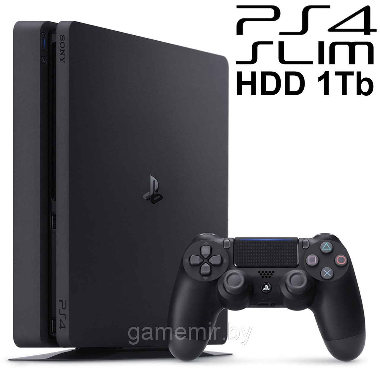 Игровая приставка Sony PlayStation 4 Slim 500 гб (Новая) - фото 1 - id-p52327532