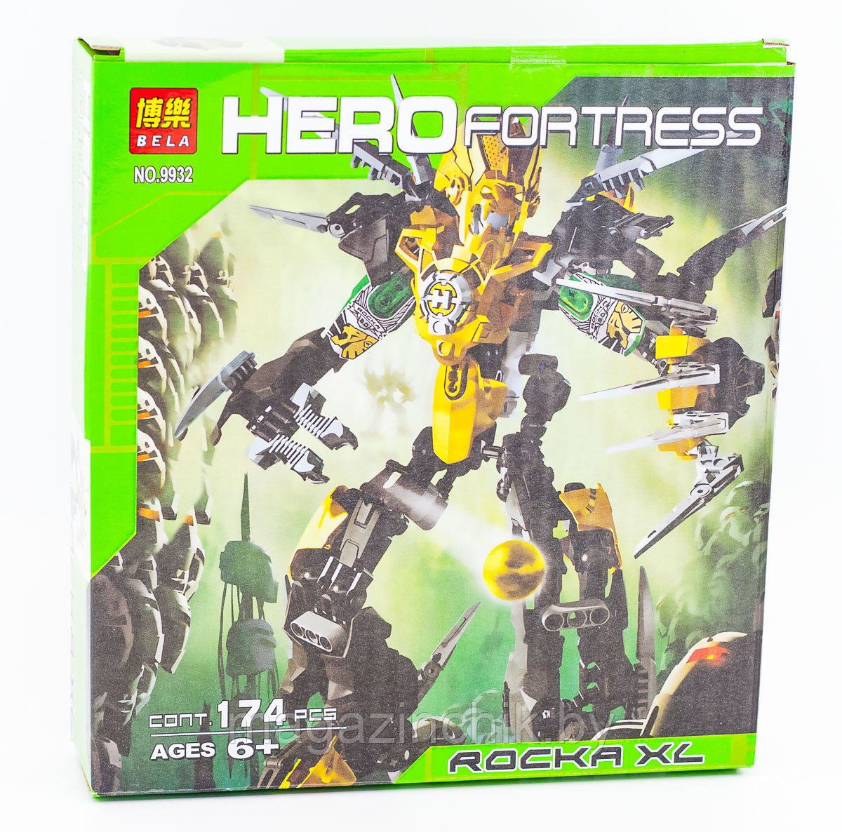 Конструктор Bela Hero Factory Рока Эксель Rocka XL 9932 174 дет аналог Лего (LEGO) 2282