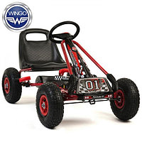 Детская Педальная Машина Wingo CART A-15. Колеса резиновые, надувные. 52332879 Детская Педальная Машина Wingo CART A-15. Колеса резиновые, надувные.