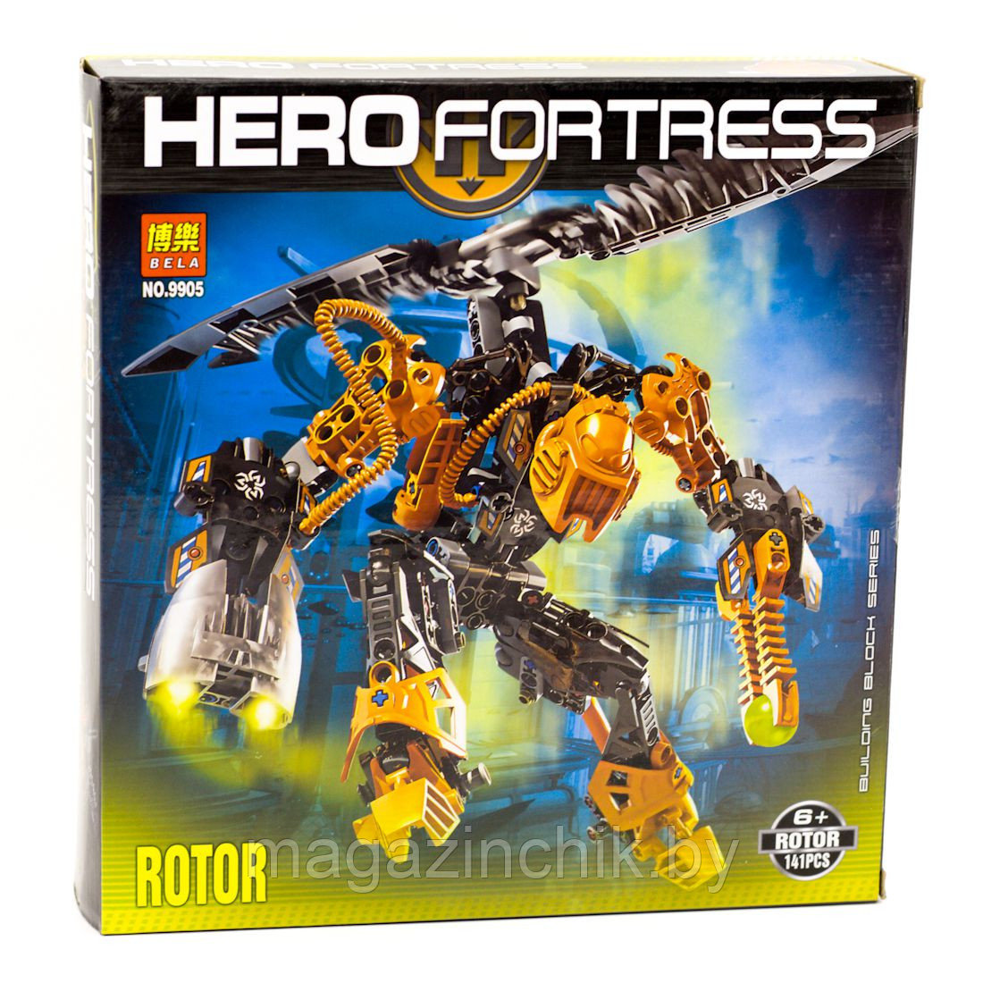 Конструктор Bela Hero Factory Ротор 9905 145 дет аналог Лего (LEGO ...