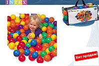 49600 Шарики для сухого бассейна Intex Fun Ballz (100шт/8см)