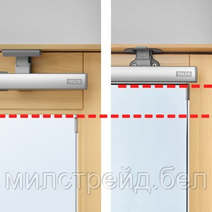 Окно мансардное Velux GZL 1051- деревянное окно "Стандарт "МR08 78\140 - фото 4 - id-p35359132