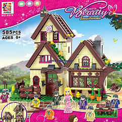 Конструктор Disney Princess Домик Белоснежка и семь гномов 6026, 585 дет, аналог LEGO Disney Princess