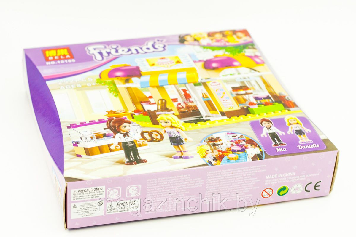 Конструктор 10165 Bela Friends Кондитерская 252 детали аналог Лего (LEGO) Френдс 41006 - фото 3 - id-p52334019