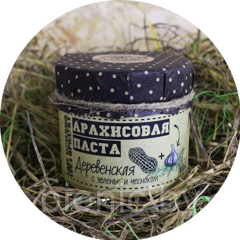 Арахисовая паста деревенская,"Благодар" 300г, фото 2