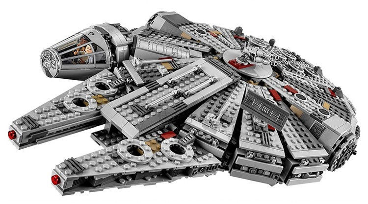 Конструктор Bela 10467 Сокол Тысячелетия (аналог LEGO Star Wars 75105) (Millennium Falcon) 1355 деталей - фото 6 - id-p52398137