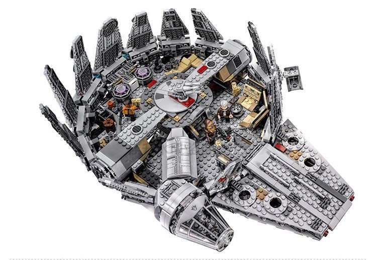 Конструктор Bela 10467 Сокол Тысячелетия (аналог LEGO Star Wars 75105) (Millennium Falcon) 1355 деталей - фото 8 - id-p52398137