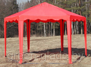Садовый тент-шатер Беседка 6-граней без стенок - фото 7 - id-p1822097