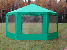 Садовый тент-шатер Беседка 6-граней без стенок, фото 8