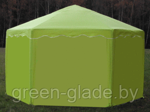 Садовый тент-шатер Беседка 6-граней без стенок - фото 9 - id-p1822097