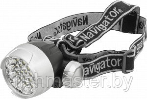 Фонарь налобный Navigator 94 946 NPT-H01-3AAA  4 режима 25LED