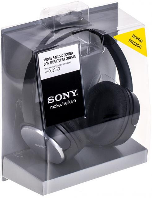 Наушники Sony MDR-XD150 Black - фото 3 - id-p52518720