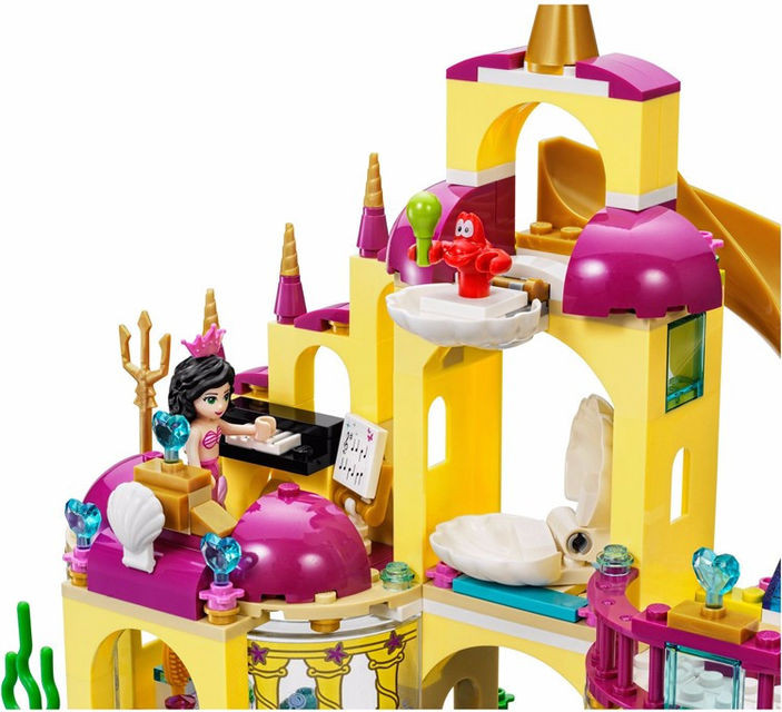 Конструктор Bela аналог Lego Disney Princess "Подводный дворец Ариэль" 383 детали - фото 2 - id-p52534019