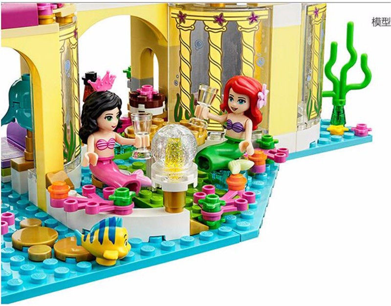 Конструктор Bela аналог Lego Disney Princess "Подводный дворец Ариэль" 383 детали - фото 5 - id-p52534019