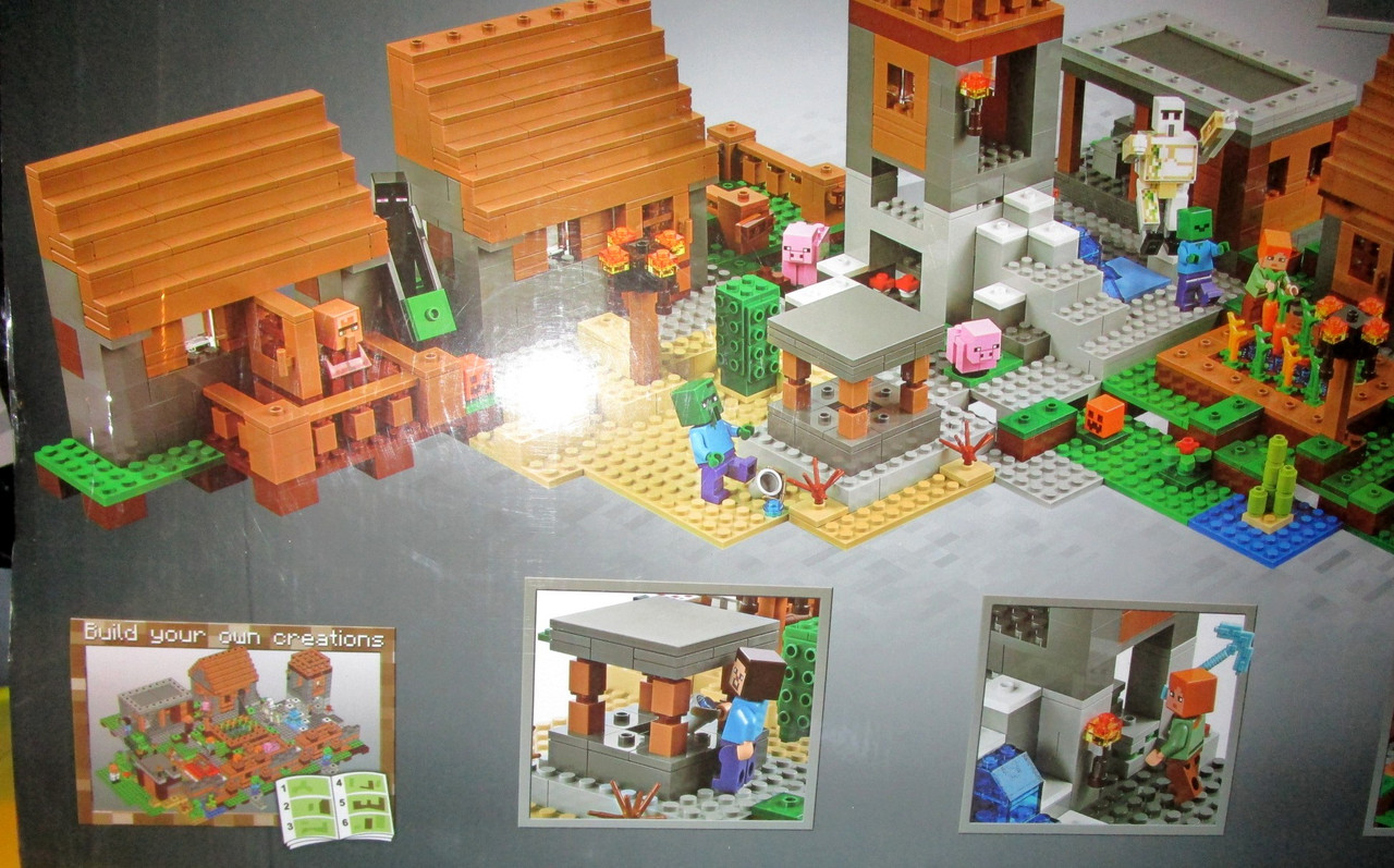 Конструктор Lepin 18008 The Village / Деревня (аналог Lego Майнкрафт, Minecraft 21128) - фото 6 - id-p52454893