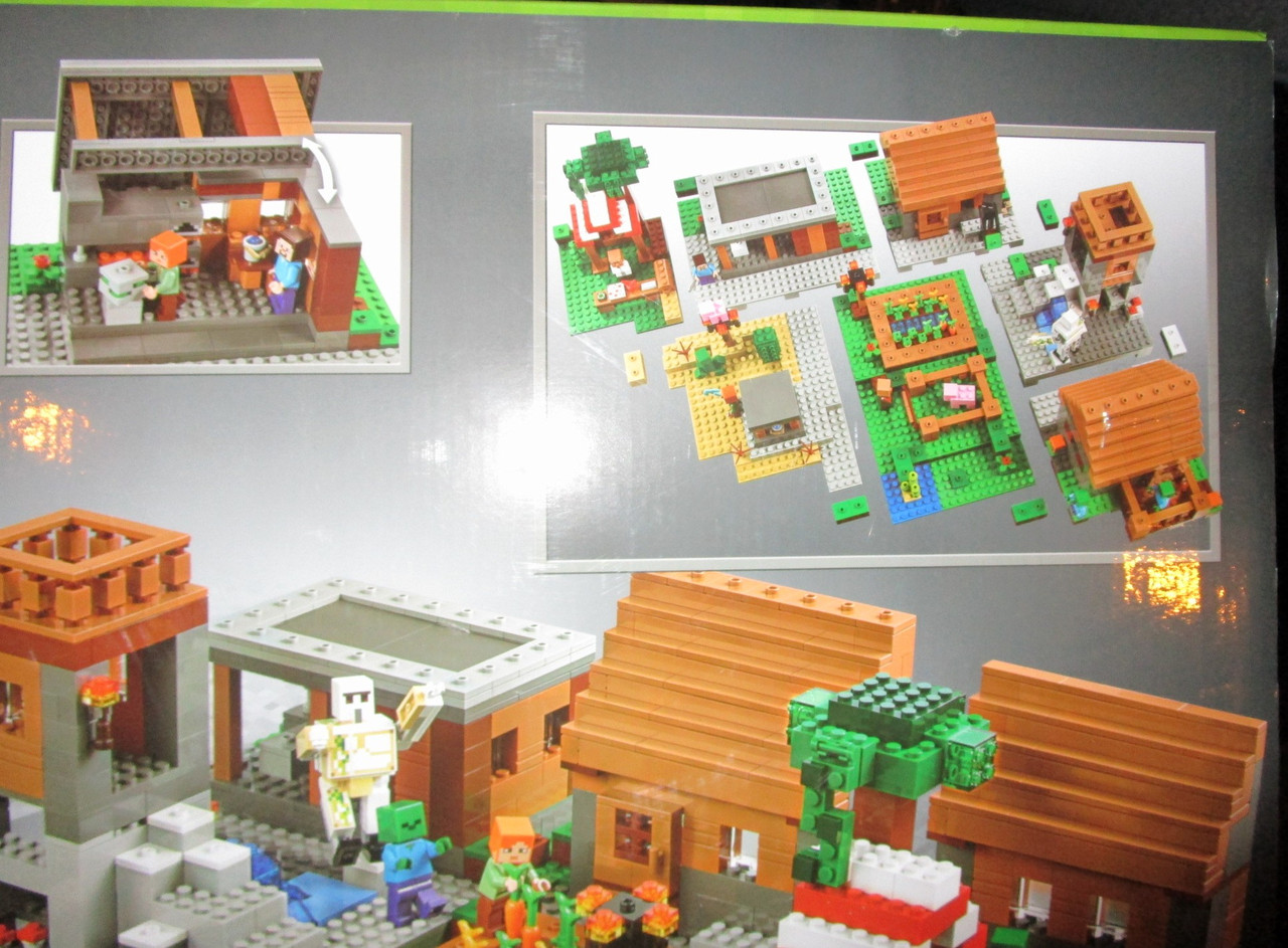 Конструктор Lepin 18008 The Village / Деревня (аналог Lego Майнкрафт, Minecraft 21128) - фото 7 - id-p52454893