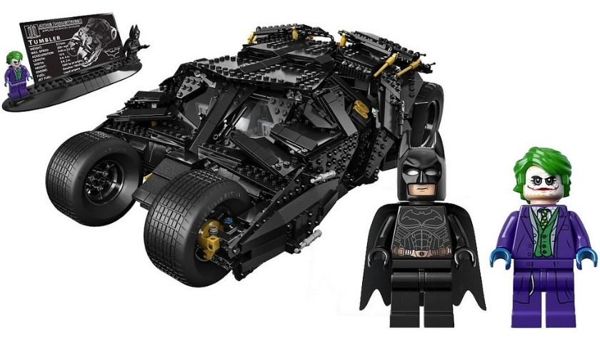 Конструктор Lego Lele 34005 аналог LEGO The Tumbler 76023 Batman Batmobile - фото 2 - id-p52534721