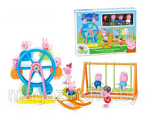 Игровой набор свинка Пеппа "В парке развлечений" XZ-365