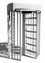 Полноростовый турникет ОМА РОТОР-120 Модерн стекло. Внешний