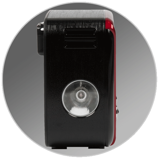 Радиоприёмник Ritmix RPR-050 Red (FM/AM/SW, USB, MicroSD, фонарик, аккумулятор, сеть 220В) - фото 4 - id-p52571257